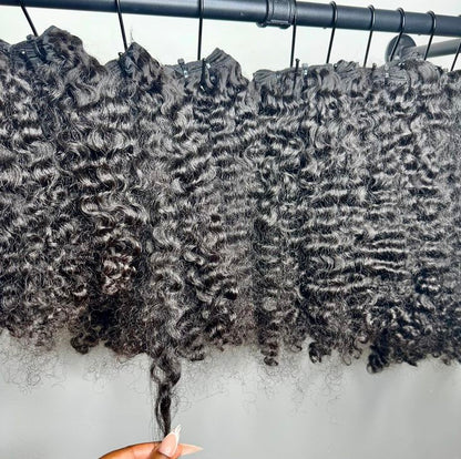 Virgin Burmese Curly-  Set of 3 Bundles (Pre-order)